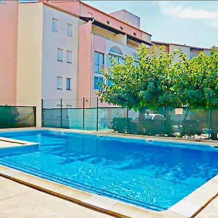 6 Pers Vue Mer-piscine-parking-clim-wifi 公寓