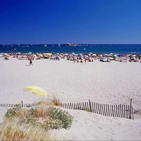 6 Pers Vue Mer-piscine-parking-clim-wifi 公寓 阿格德